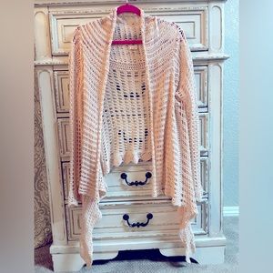 O’Neill Open Crochet Knit Cardigan